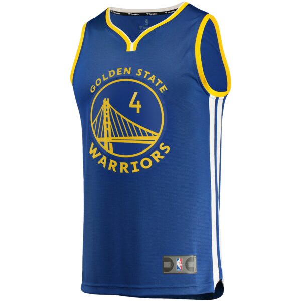 Moses Moody Golden State Warriors Fanatics Fast Break Replica Jersey - Icon Edition - Royal - Image 3