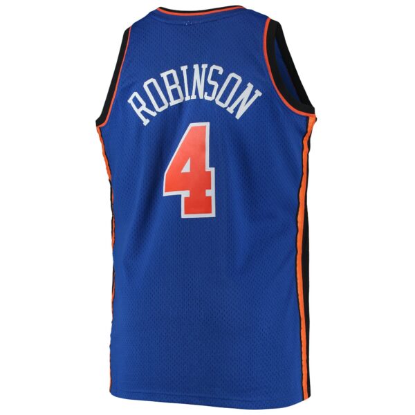 Nate Robinson New York Knicks Mitchell & Ness 2005/06 Big & Tall Hardwood Classics Swingman Jersey - Blue - Image 4