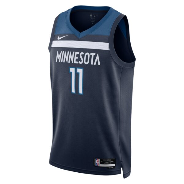 Naz Reid Minnesota Timberwolves Nike Unisex Swingman Replica Jersey - Icon Edition - Navy - Image 3