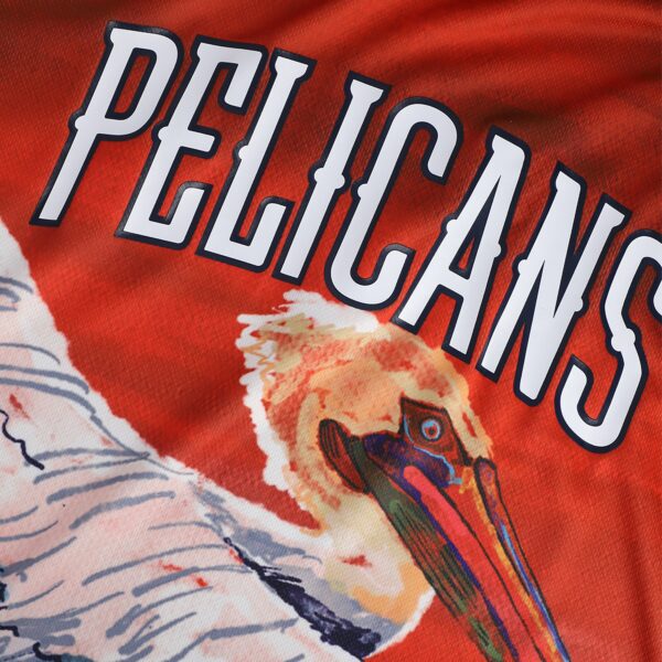 New Orleans Pelicans NBA & KidSuper Studios by Fanatics Unisex Hometown Jersey - Red - Image 7