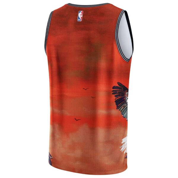 New Orleans Pelicans NBA & KidSuper Studios by Fanatics Unisex Hometown Jersey - Red - Image 4