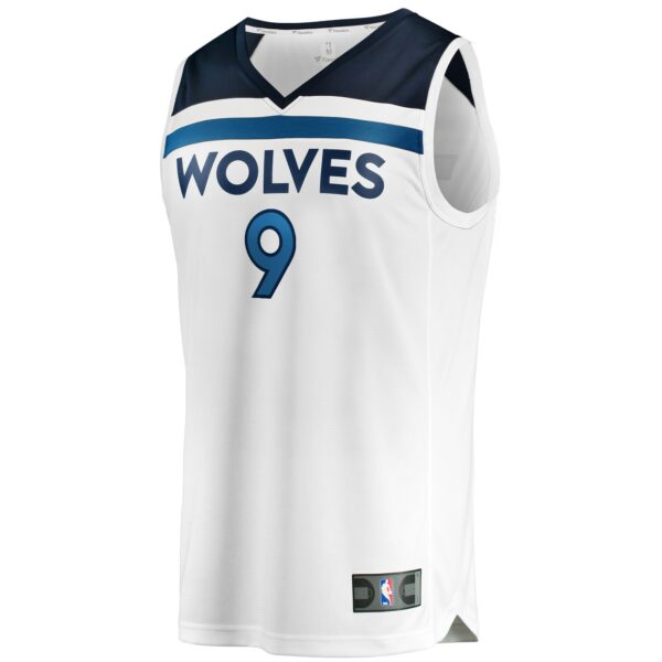 Nickeil Alexander-Walker Minnesota Timberwolves Fanatics Fast Break Replica Player Jersey - Association Edition - White - Image 3