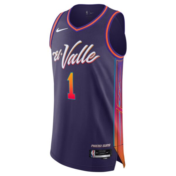 Nike Devin Booker Phoenix Suns  Authentic Jersey - City Edition - Purple - Image 3