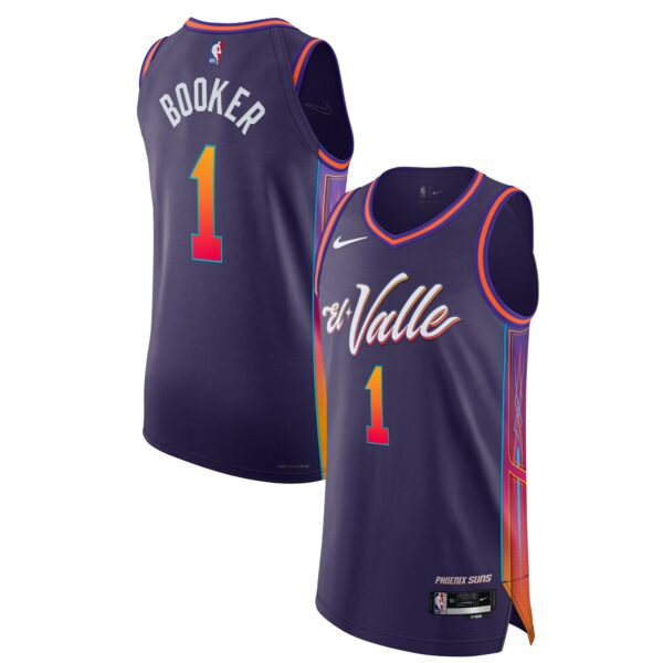 Nike Devin Booker Phoenix Suns  Authentic Jersey - City Edition - Purple - Image 2