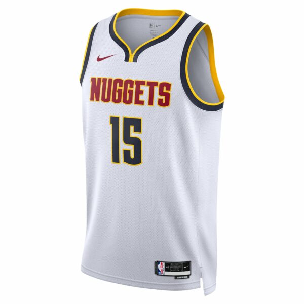 Nikola Jokic Denver Nuggets Nike Unisex Swingman Jersey - Association Edition - White - Image 3