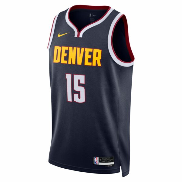 Nikola Jokic Denver Nuggets Nike Unisex Swingman Jersey - Icon Edition - Navy - Image 3