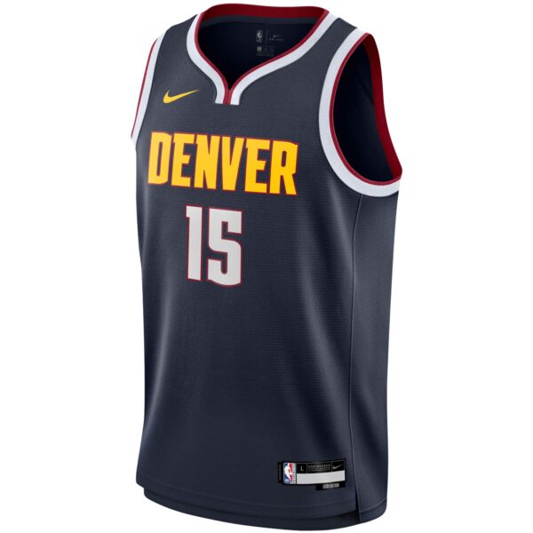 Nikola Jokic Denver Nuggets Nike Youth Swingman Jersey - Icon Edition - Navy - Image 3