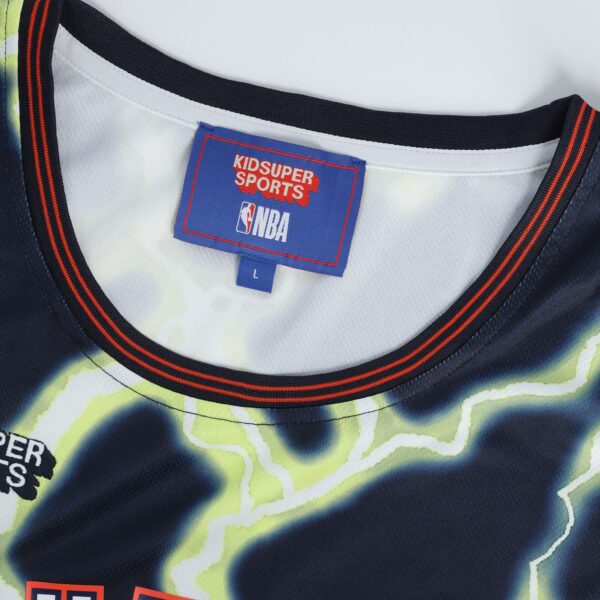 Oklahoma City Thunder NBA & KidSuper Studios by Fanatics Unisex Hometown Jersey - Black - Image 5