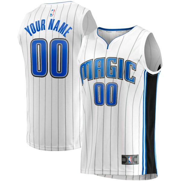 Orlando Magic Fanatics Youth Fast Break Replica Custom Jersey - Association Edition - White - Image 2