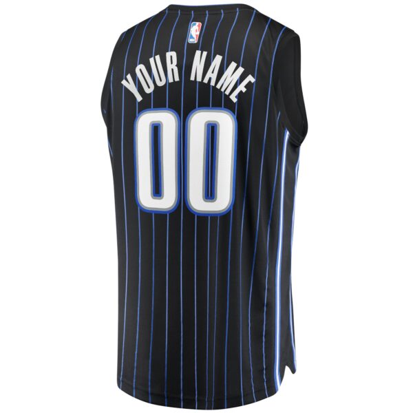 Orlando Magic Fanatics Youth Fast Break Replica Custom Jersey Black - Icon Edition - Image 4