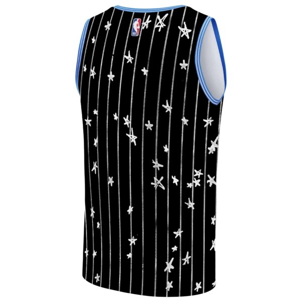 Orlando Magic NBA & KidSuper Studios by Fanatics Unisex Hometown Jersey - Black - Image 4
