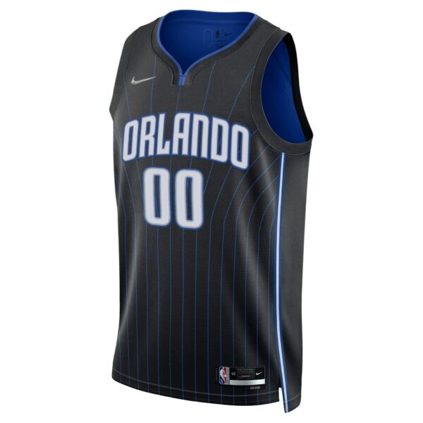 Orlando Magic Nike 2021/22 Diamond Swingman Custom Jersey - Icon Edition - Black - Image 3