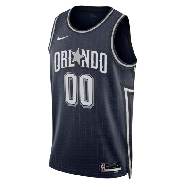 Orlando Magic Nike Unisex 2023/24 Custom Swingman Jersey - Navy - City Edition - Image 3