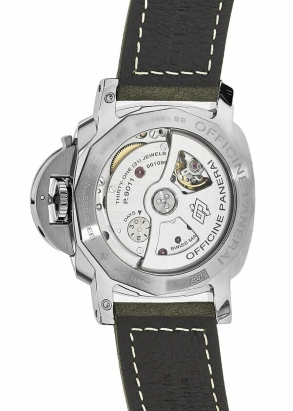Panerai Luminor 1950 3 Days GMT PAM535 Q Edition Paris hobnails ZF SS Black Dial P9001 Watch - Image 2