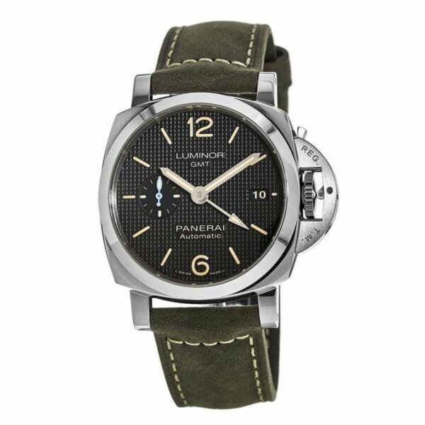 Panerai Luminor 1950 3 Days GMT PAM535 Q Edition Paris hobnails ZF SS Black Dial P9001 Watch