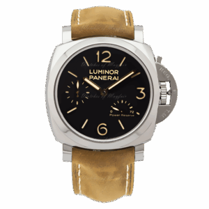 Panerai Luminor 1950 3 Days PAM 423 SS Black Dial P3002 Watch