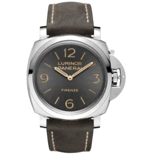 Panerai Luminor 1950 Firenze PAM605 ZF SS Anthracite Dial P3000 Watch