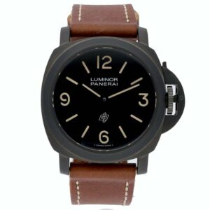 Panerai Luminor Base PAM 360 Black Ceramic Black Dial P3000 Watch