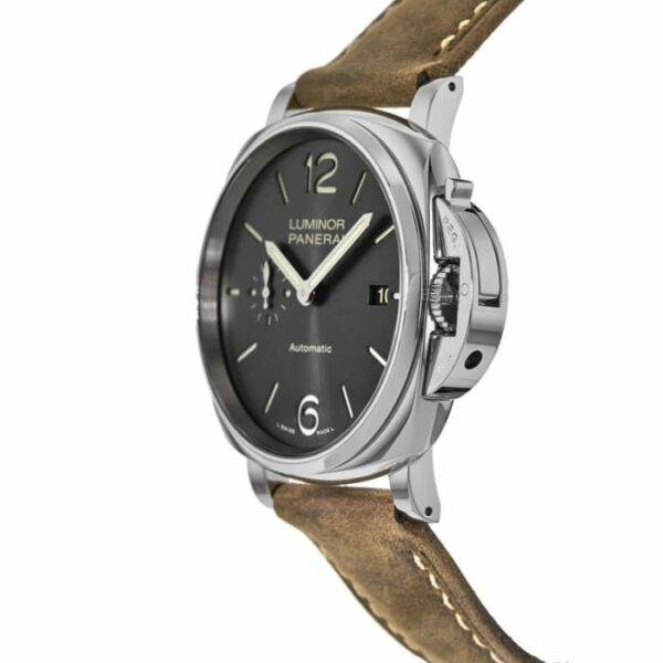 Panerai Luminor Due 3 Days Date Acciao PAM904 VSF stainless Steel Gray Dial OP XXXIV Watch - Image 3