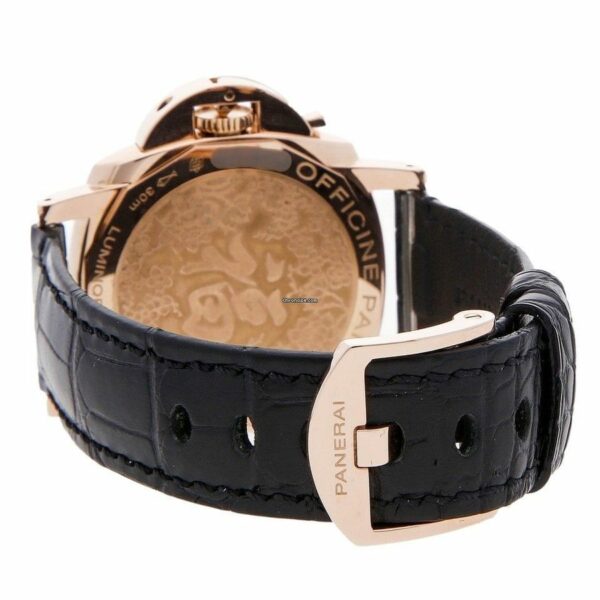 Panerai Luminor Due PAM908 FU VSF Rose Gold Black Dial OP XXXIV Watch - Image 4