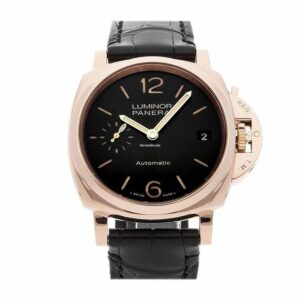 Panerai Luminor Due PAM908 FU VSF Rose Gold Black Dial OP XXXIV Watch