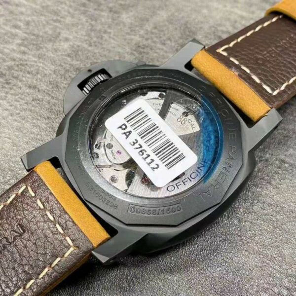 Panerai Luminor GMT 1950 3 Days PAM441 VSF Ceramic Black Dial P9001 V2 (Free Strap) Watch - Image 6