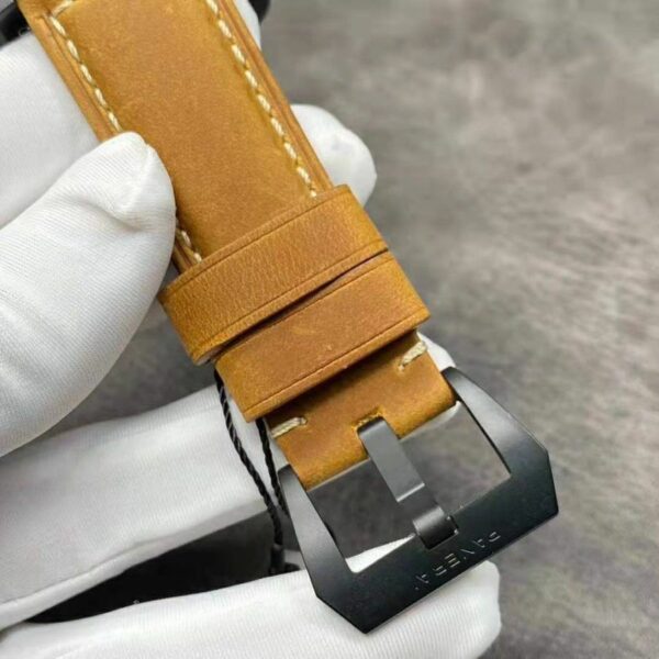 Panerai Luminor GMT 1950 3 Days PAM441 VSF Ceramic Black Dial P9001 V2 (Free Strap) Watch - Image 4