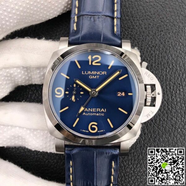 Panerai Luminor GMT PAM1033 Blue Dial P9011 Watch - Image 4