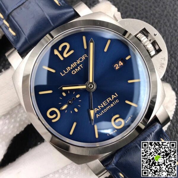 Panerai Luminor GMT PAM1033 Blue Dial P9011 Watch - Image 2