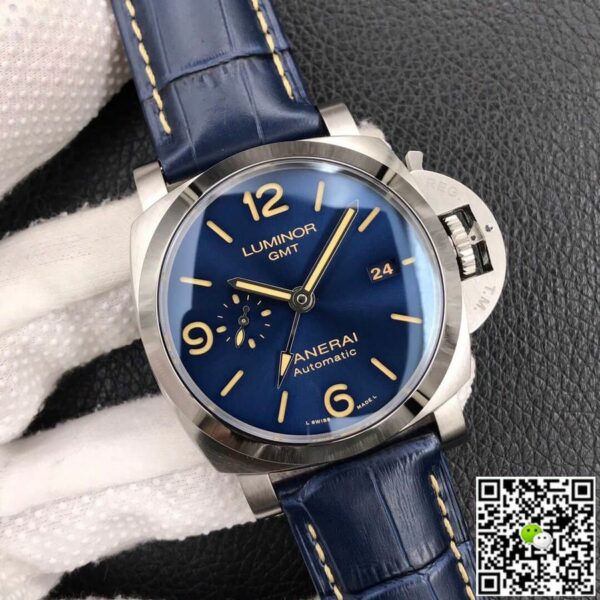 Panerai Luminor GMT PAM1033 Blue Dial P9011 Watch - Image 3