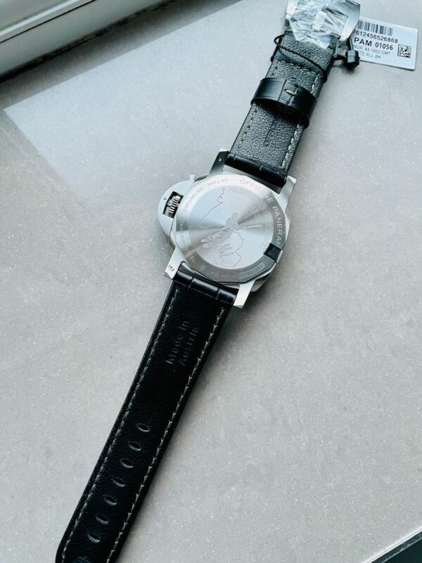 Panerai Luminor GMT PAM1056 VSF SS Green Dial P9011 Watch - Image 6