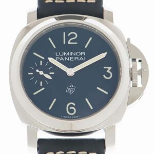 Panerai Luminor Logo Acciao PAM1085 HWF SS Blue Dial 6497 Y-Incabloc Watch