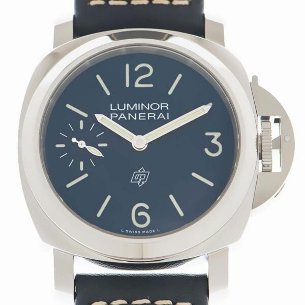 Panerai Luminor Logo Acciao PAM1085 HWF SS Blue Dial 6497 Y-Incabloc Watch
