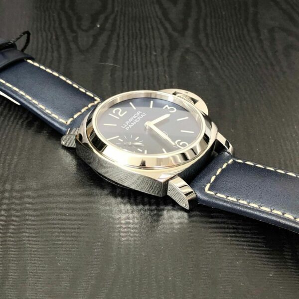 Panerai Luminor Logo Acciao PAM1085 HWF SS Blue Dial 6497 Y-Incabloc Watch - Image 6