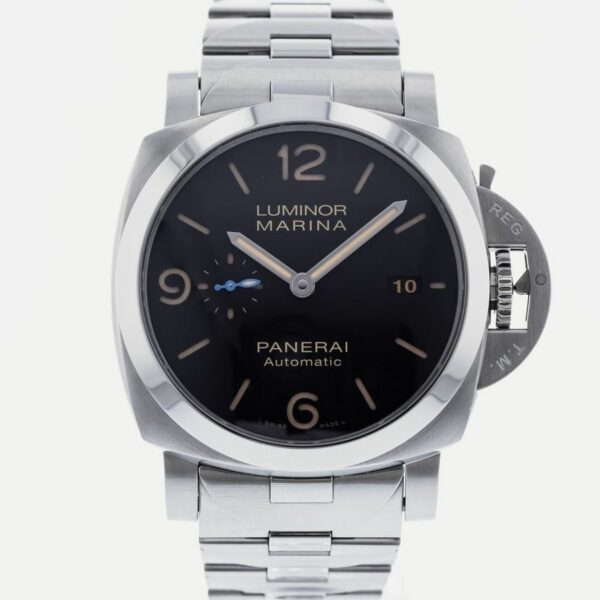 Panerai Luminor Marina 1950 3 Days Automatic Acciaio PAM328 SF V5 SS Black Dial P9000 Watch