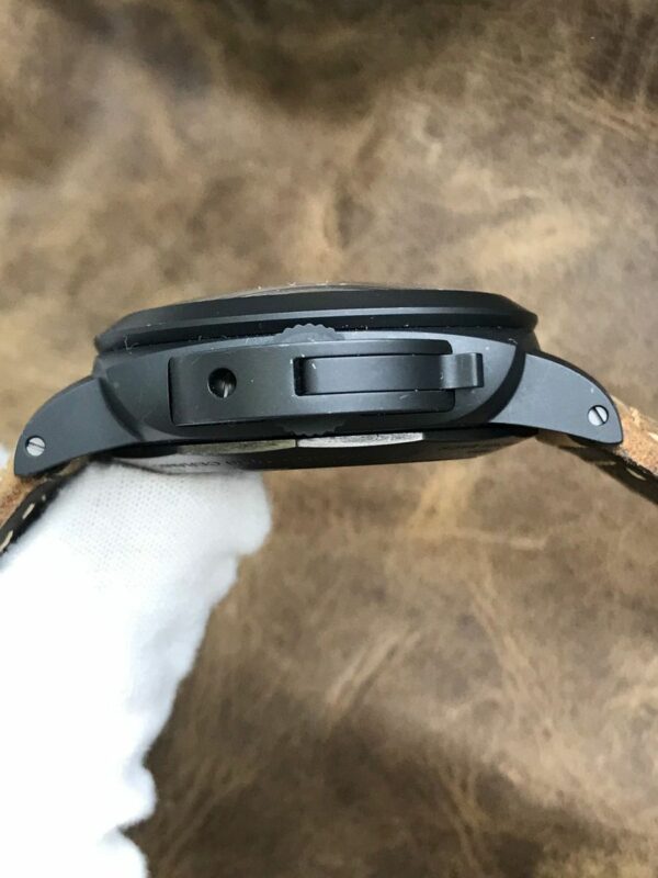 Panerai Luminor Marina 1950 3 Days PAM386 VSF Ceramic Black Dial P9000 Watch - Image 7