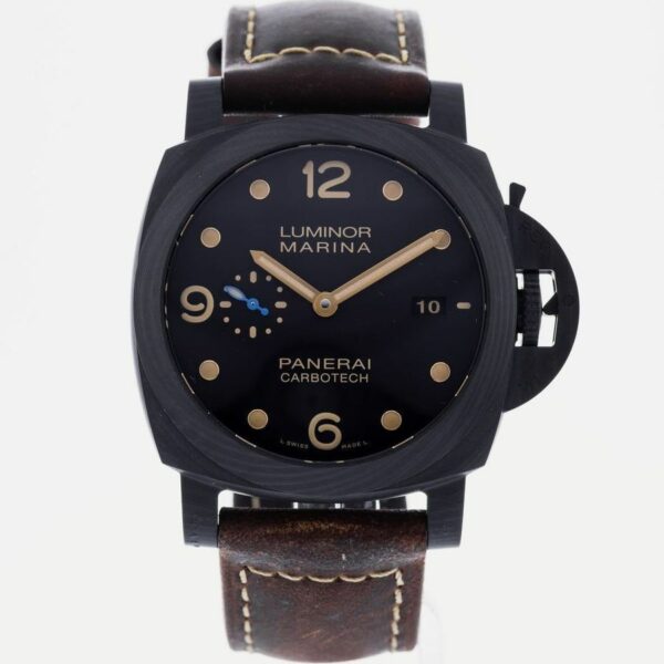 Panerai Luminor Marina 1950 PAM 661 Carbotech Black Dial P9010 Watch
