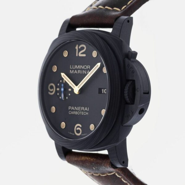 Panerai Luminor Marina 1950 PAM 661 Carbotech Black Dial P9010 Watch - Image 2