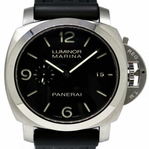 Panerai Luminor Marina 1950 PAM312 VSF SS Black Dial P9000 V2 Watch