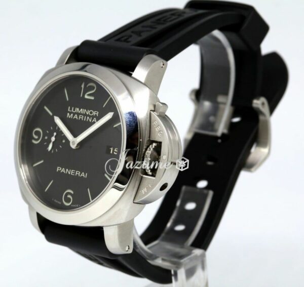 Panerai Luminor Marina 1950 PAM312 VSF SS Black Dial P9000 V2 Watch - Image 4