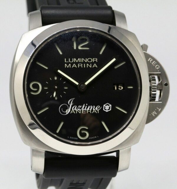 Panerai Luminor Marina 1950 PAM312 VSF SS Black Dial P9000 V2 Watch - Image 5