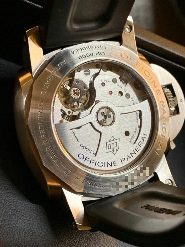 Panerai Luminor Marina 1950 PAM351 VSF SS Black Dial P9000 Watch - Image 6