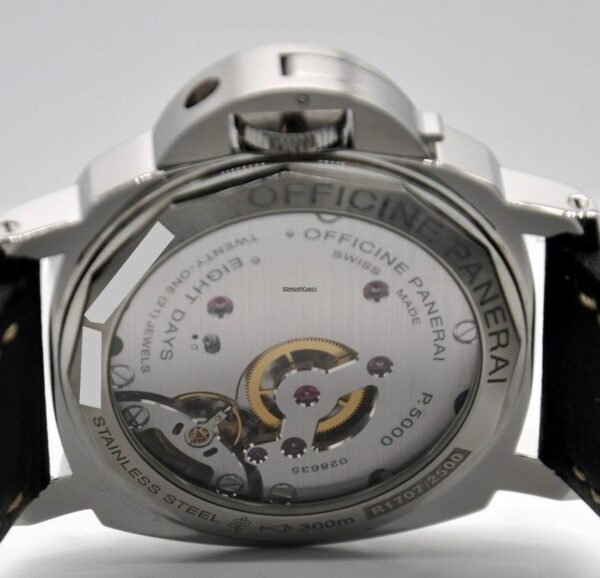 Panerai Luminor Marina 8 Days PAM 510 ZF SS Black Dial P5000 Watch - Image 6