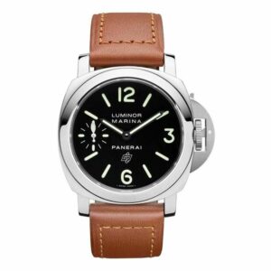 Panerai Luminor Marina Logo Acciao PAM1005 Noob Factory SS Black Dial OP II Watch
