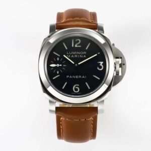 Panerai Luminor Marina PAM111 HWF SS Black Dial 6497 Watch