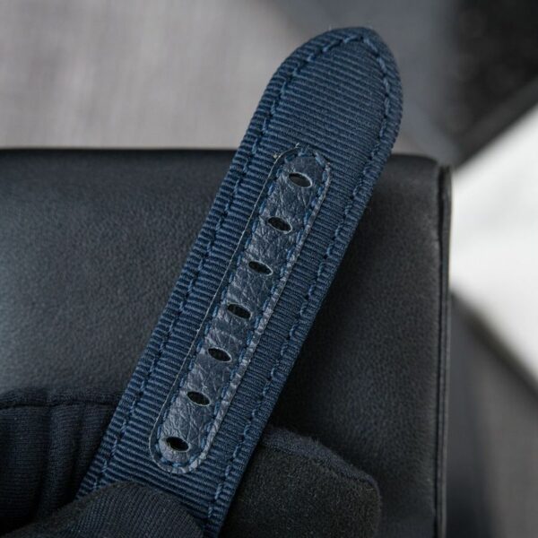 Panerai Luminor Marina PAM1157 W TTF SS Blue Dial Blue Nylon Strap P9010 Watch - Image 7
