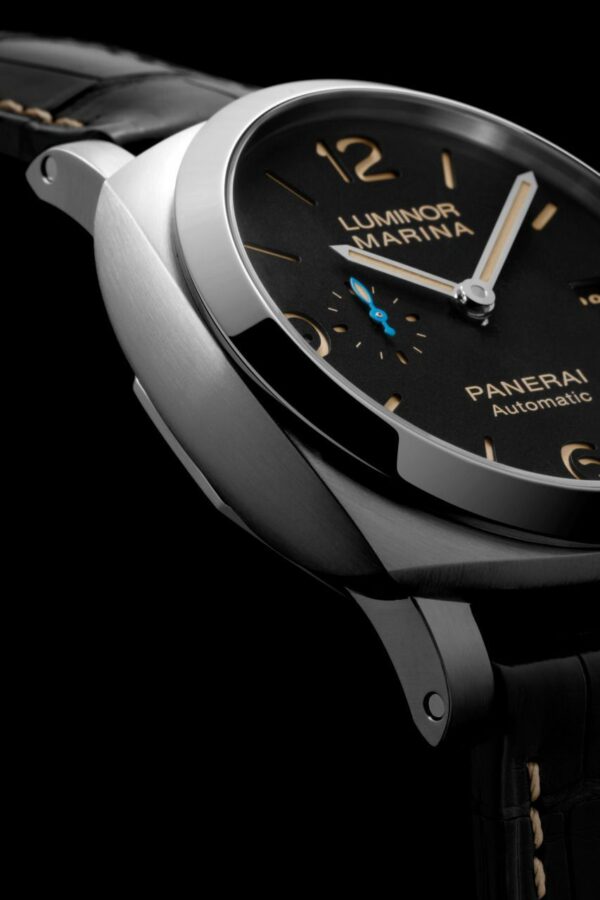 Panerai Luminor Marina PAM1312 TTF SS Black Dial P9010 Watch - Image 4