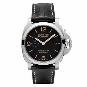 Panerai Luminor Marina PAM1312 TTF SS Black Dial P9010 Watch