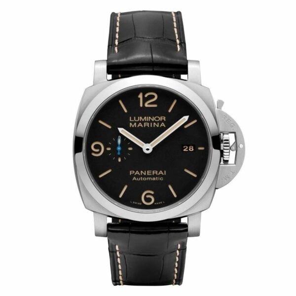 Panerai Luminor Marina PAM1312 TTF SS Black Dial P9010 Watch