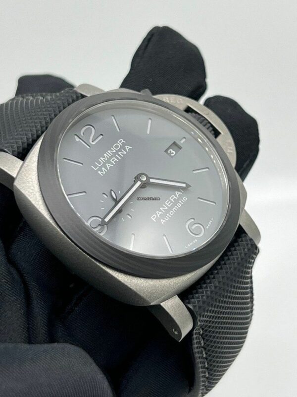 Panerai Luminor Marina PAM1662 VSF Titanium Grey Dial P9010 Watch - Image 9